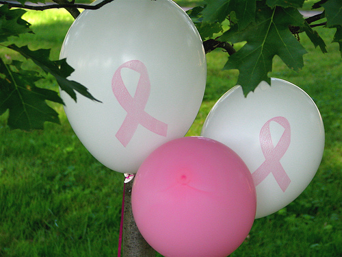breast cancer balloons