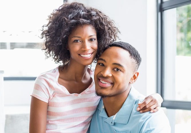 young healthy couple committed to maximizing fertility at home